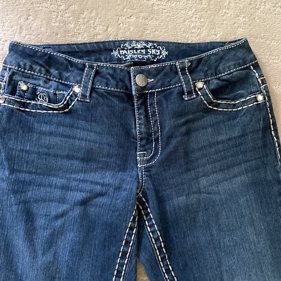 Paisley Sky Size 8 Jeans CUTE!!!!🌸🌸🌸 - Picture 4 of 8